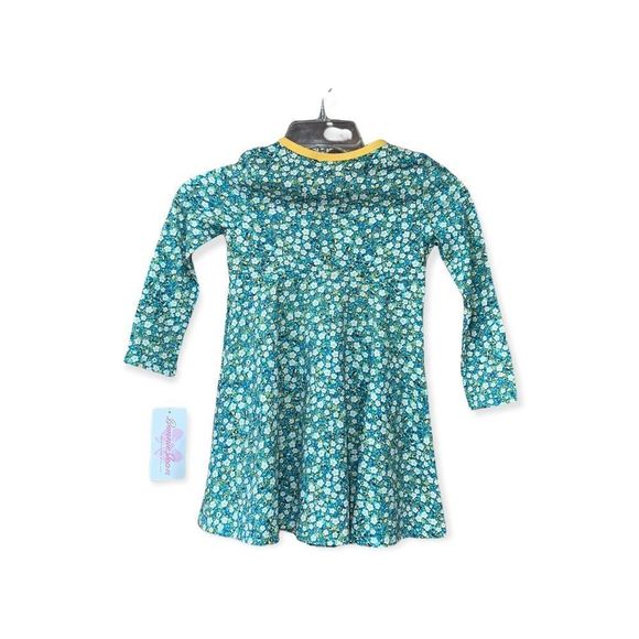 Sz5 Bonnie Jean Floral Print Dress NWT - Picture 2 of 5